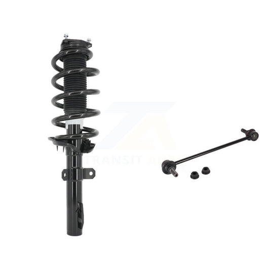 [Avant] Ensemble de jambe de suspension avec ressort hélicoïdal pour 2015-2020 Ford Transit-250 Transit-150 Transit-350 KSS-104383