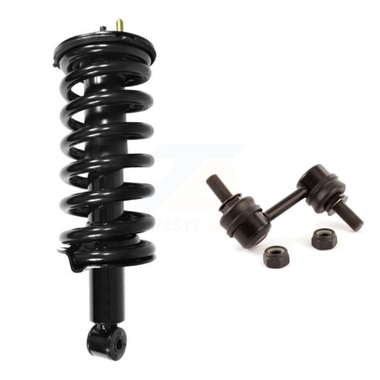 [Avant] Ensemble de jambe de suspension avec ressort hélicoïdal pour Nissan TITAN Armada INFINITI QX56 Pathfinder 4WD KSS-104384
