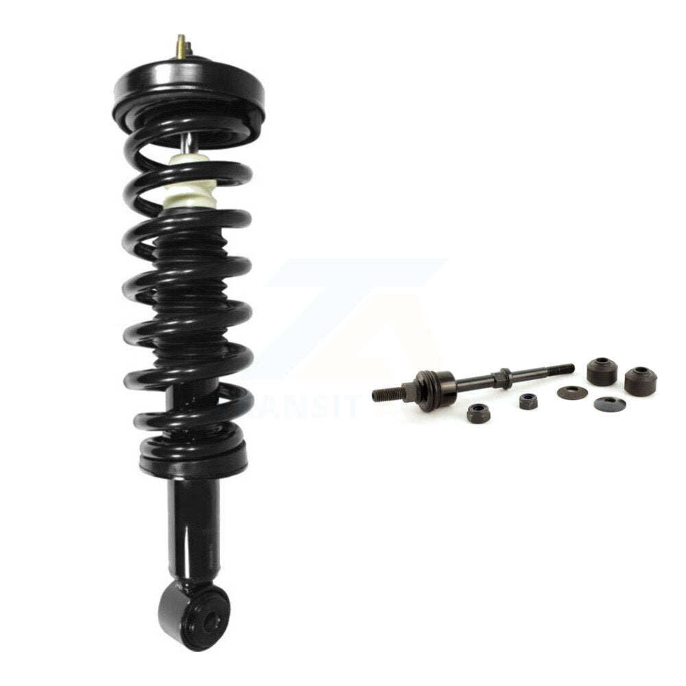 [Avant] Ensemble de jambe de suspension avec ressort hélicoïdal pour 2006-2008 Ford F-150 Lincoln Mark LT RWD KSS-104399