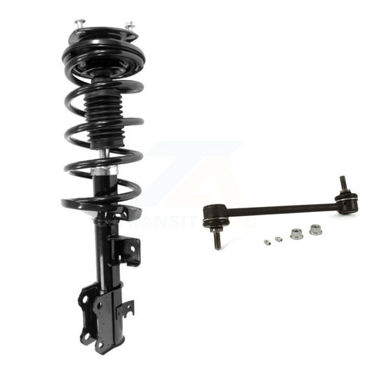 [Avant Gauche] Ensemble de jambe de suspension avec ressort hélicoïdal pour 2010-2013 Ford Transit Connect KSS-104456