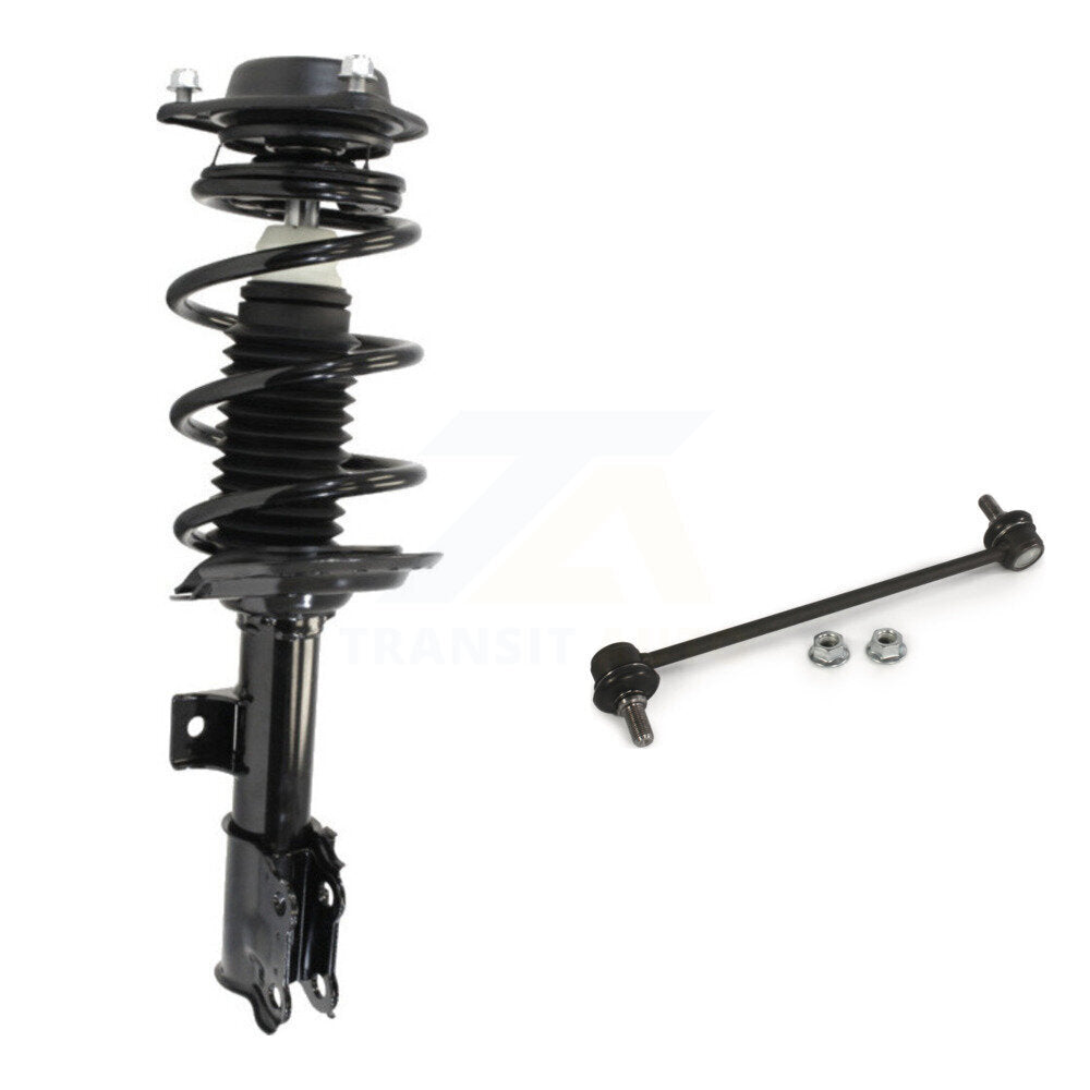 [Avant Gauche] Ensemble de jambe de suspension avec ressort hélicoïdal pour Hyundai Elantra Coupe Excludes Hatchback Models KSS-104458