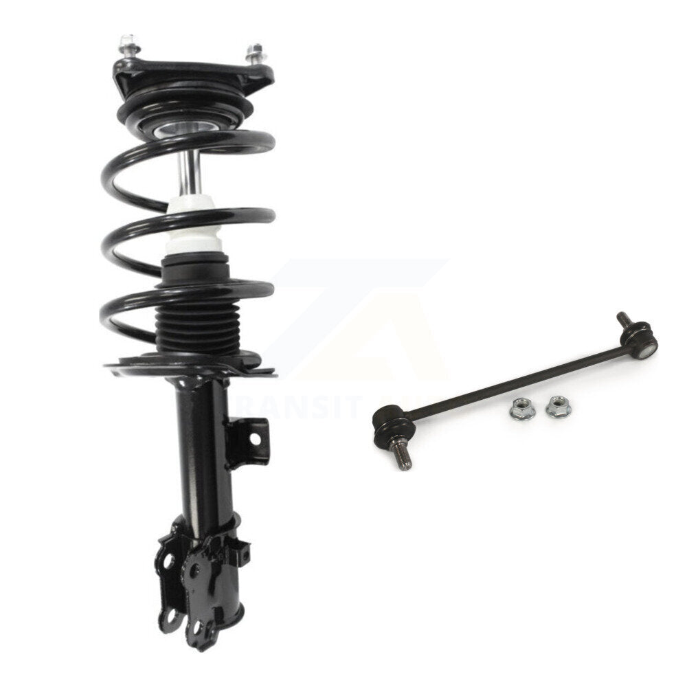 [Avant Gauche] Ensemble de jambe de suspension avec ressort hélicoïdal pour Kia Forte Forte5 Koup KSS-104459