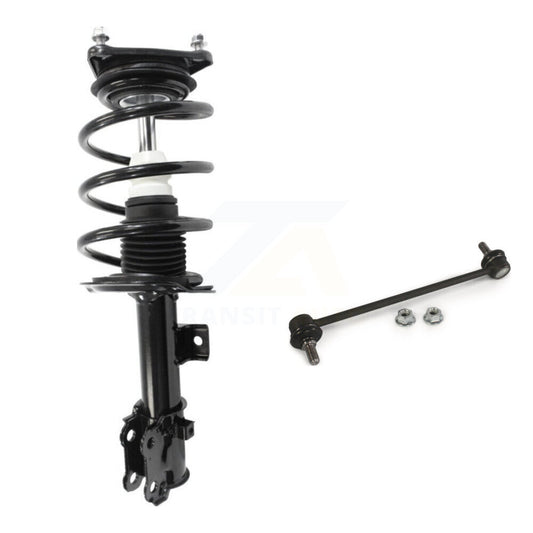 [Avant Gauche] Ensemble de jambe de suspension avec ressort hélicoïdal pour Kia Forte Forte5 Koup KSS-104459