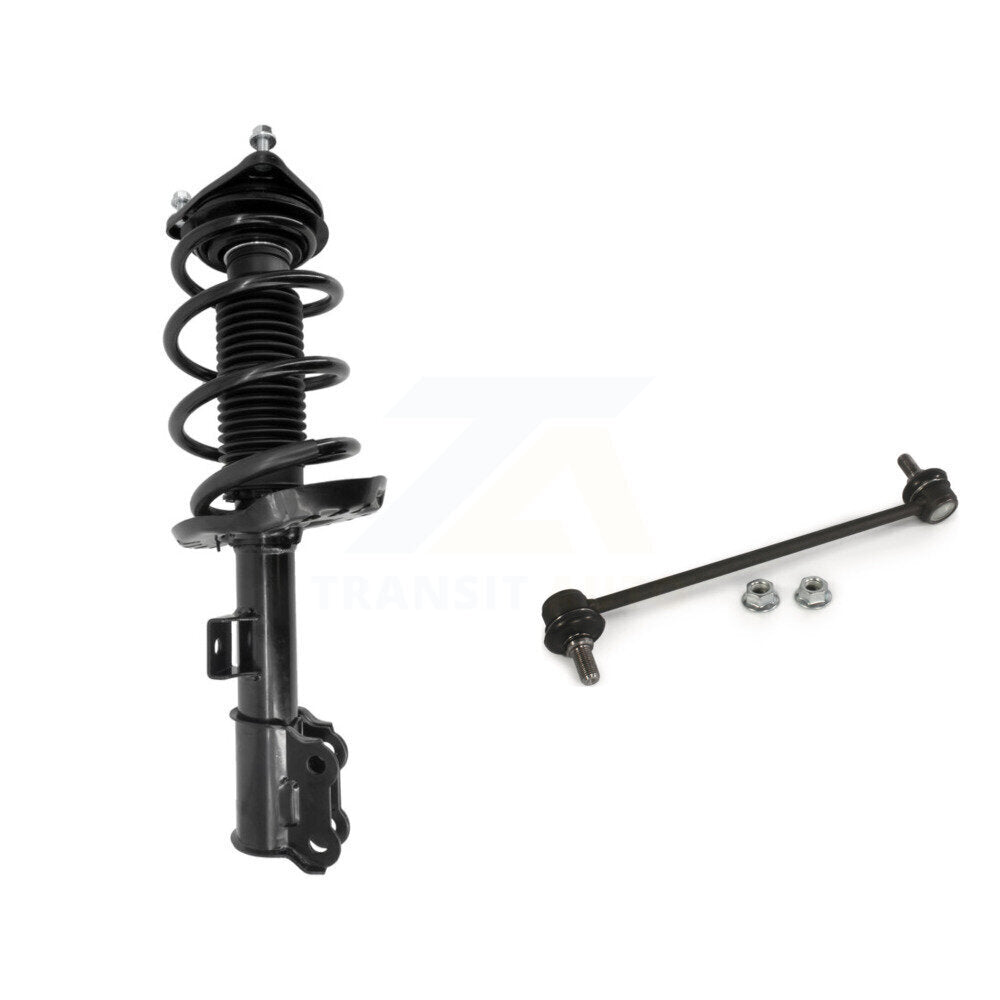 [Avant Gauche] Ensemble de jambe de suspension avec ressort hélicoïdal pour 13-17 Hyundai Elantra GT Excludes Sedan Models KSS-104461