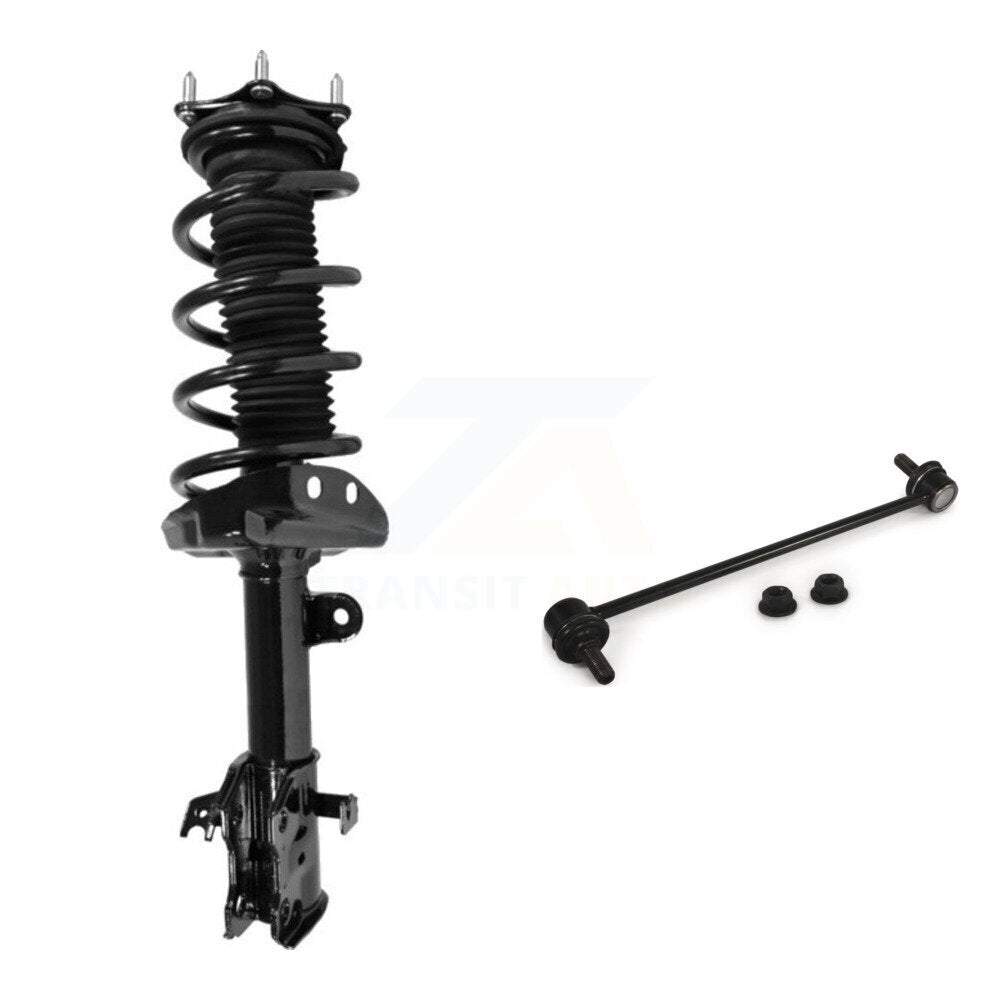 [Avant Gauche] Ensemble de jambe de suspension avec ressort hélicoïdal pour 2007-2014 Honda CR-V KSS-104463