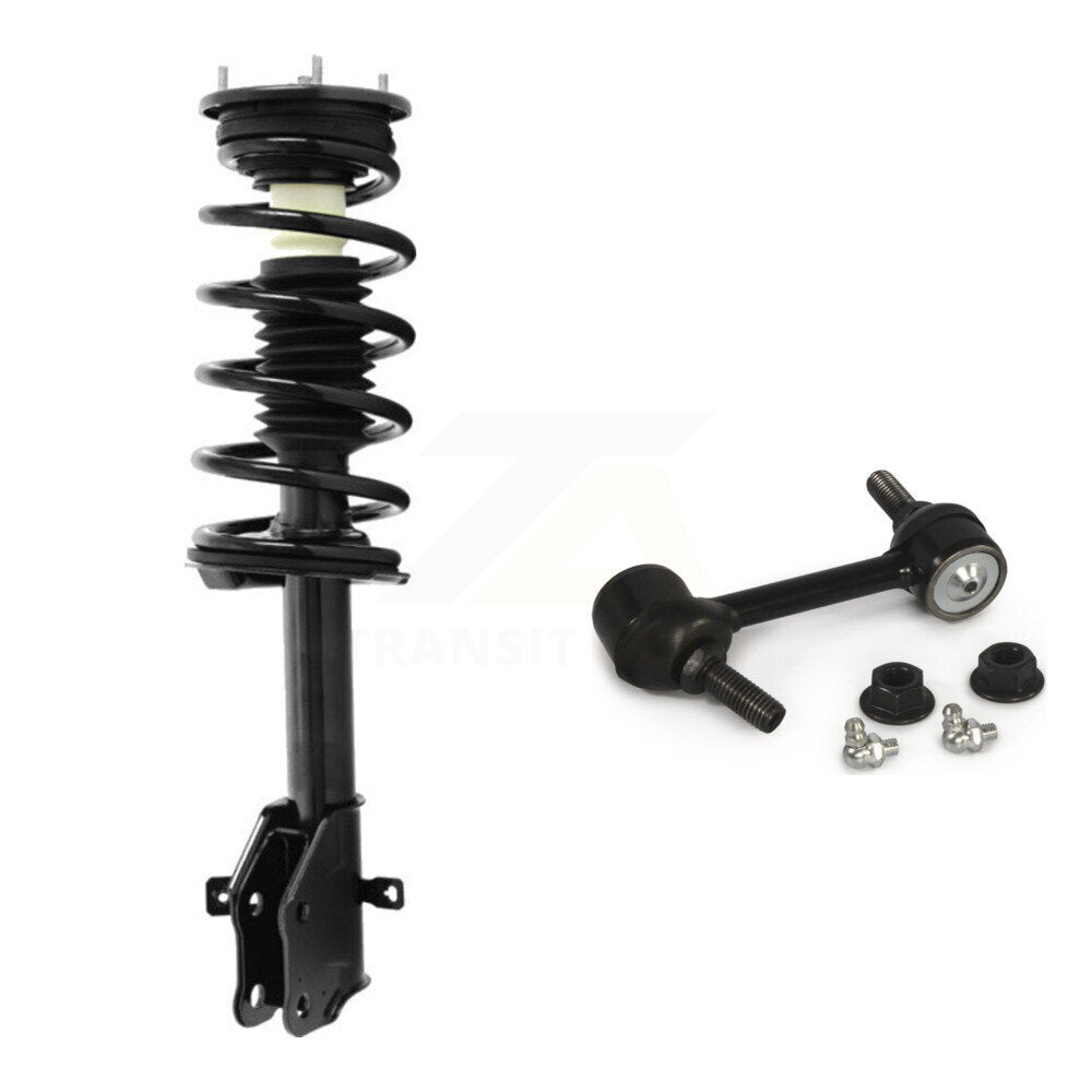 [Avant Gauche] Ensemble de jambe de suspension avec ressort hélicoïdal pour 2007-2010 Ford Edge Lincoln MKX KSS-104466
