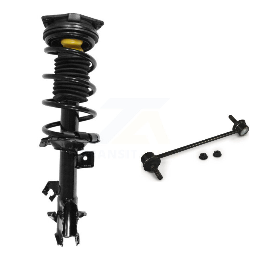 [Avant Gauche] Ensemble de jambe de suspension avec ressort hélicoïdal pour Nissan Versa Cube KSS-104467