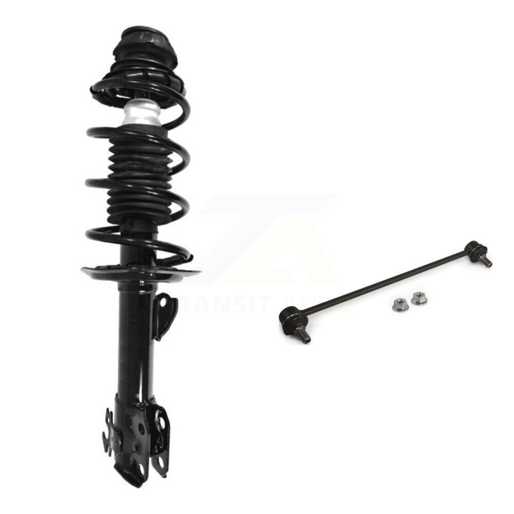 [Avant Gauche] Ensemble de jambe de suspension avec ressort hélicoïdal pour Toyota Yaris Prius C KSS-104469
