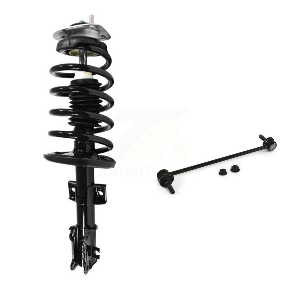 [Avant Gauche] Ensemble de jambe de suspension avec ressort hélicoïdal pour 03-14 Volvo XC90 Excludes Electronic Suspension KSS-104471