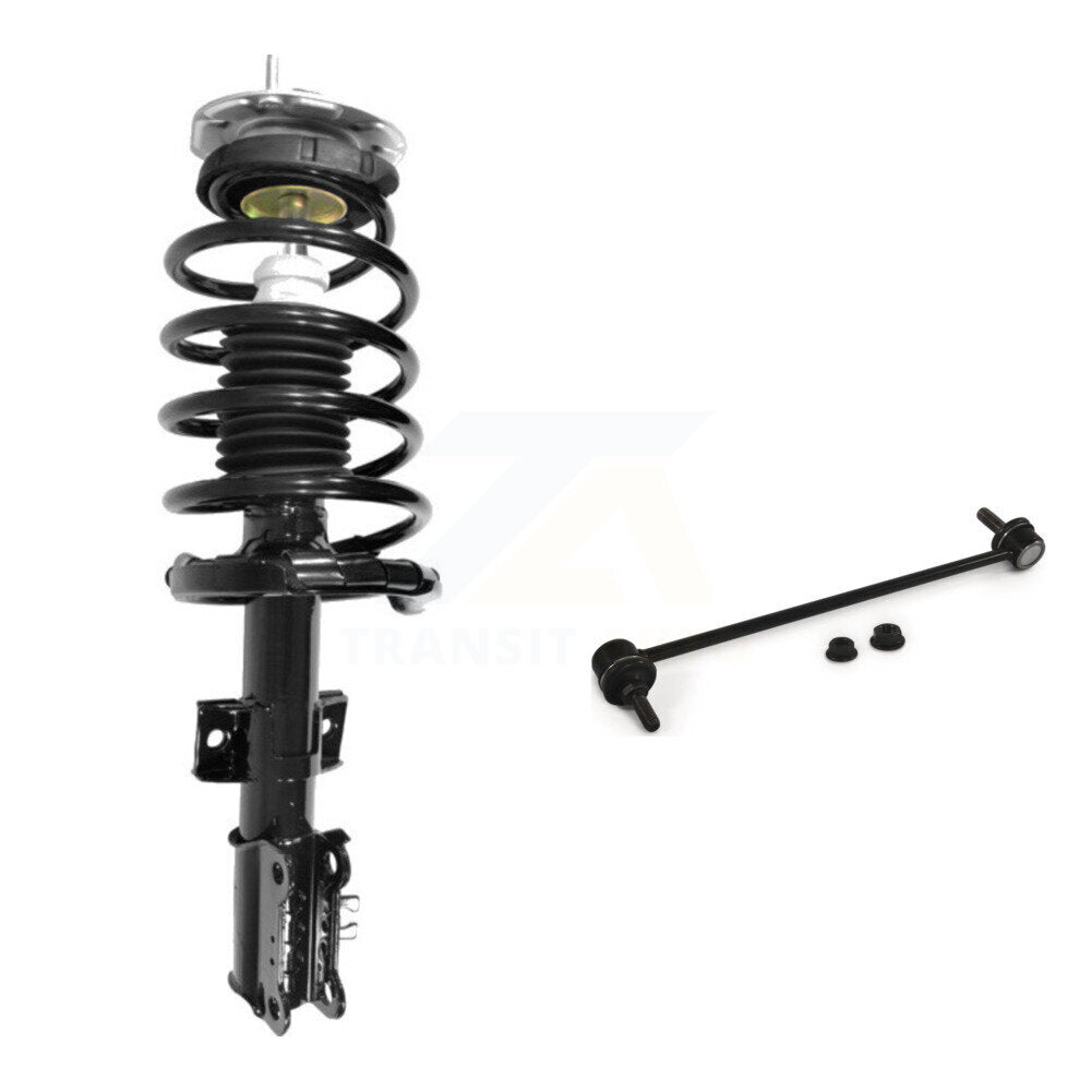 [Avant Gauche] Ensemble de jambe de suspension avec ressort hélicoïdal pour Volvo S60 V70 S80 KSS-104472