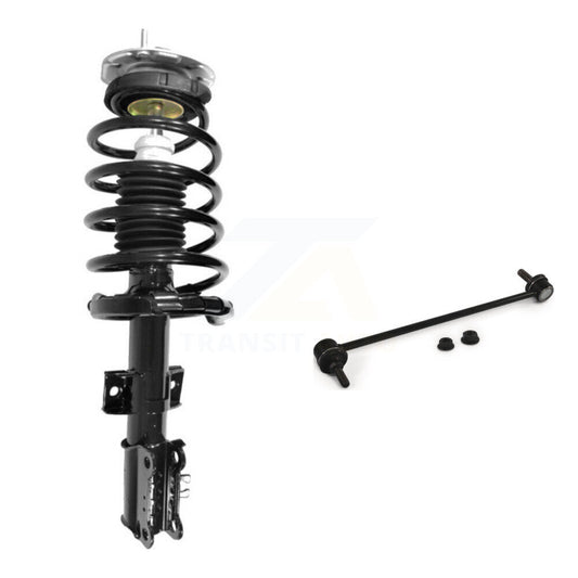 [Avant Gauche] Ensemble de jambe de suspension avec ressort hélicoïdal pour Volvo S60 V70 S80 KSS-104472