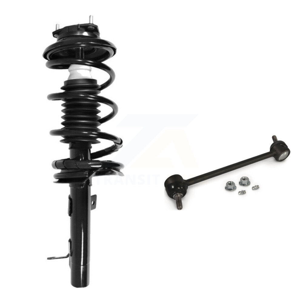 [Avant Gauche] Ensemble de jambe de suspension avec ressort hélicoïdal pour Ford Focus Excludes SVT Models KSS-104474