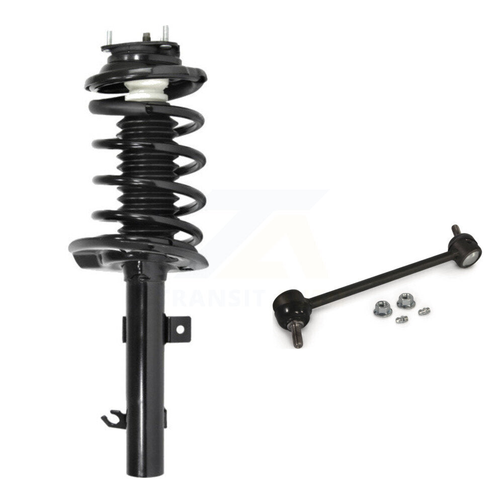 [Avant Gauche] Ensemble de jambe de suspension avec ressort hélicoïdal pour Ford Focus Excludes ST Models Sport Suspension KSS-104475