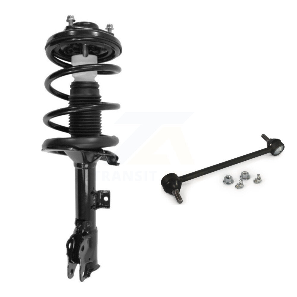 [Avant Gauche] Ensemble de jambe de suspension avec ressort hélicoïdal pour Mitsubishi Outlander KSS-104479