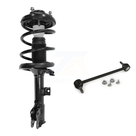 [Avant Gauche] Ensemble de jambe de suspension avec ressort hélicoïdal pour Mitsubishi Outlander KSS-104479