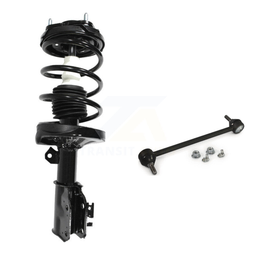 [Avant Gauche] Ensemble de jambe de suspension avec ressort hélicoïdal pour Mazda Protege Protege5 KSS-104481
