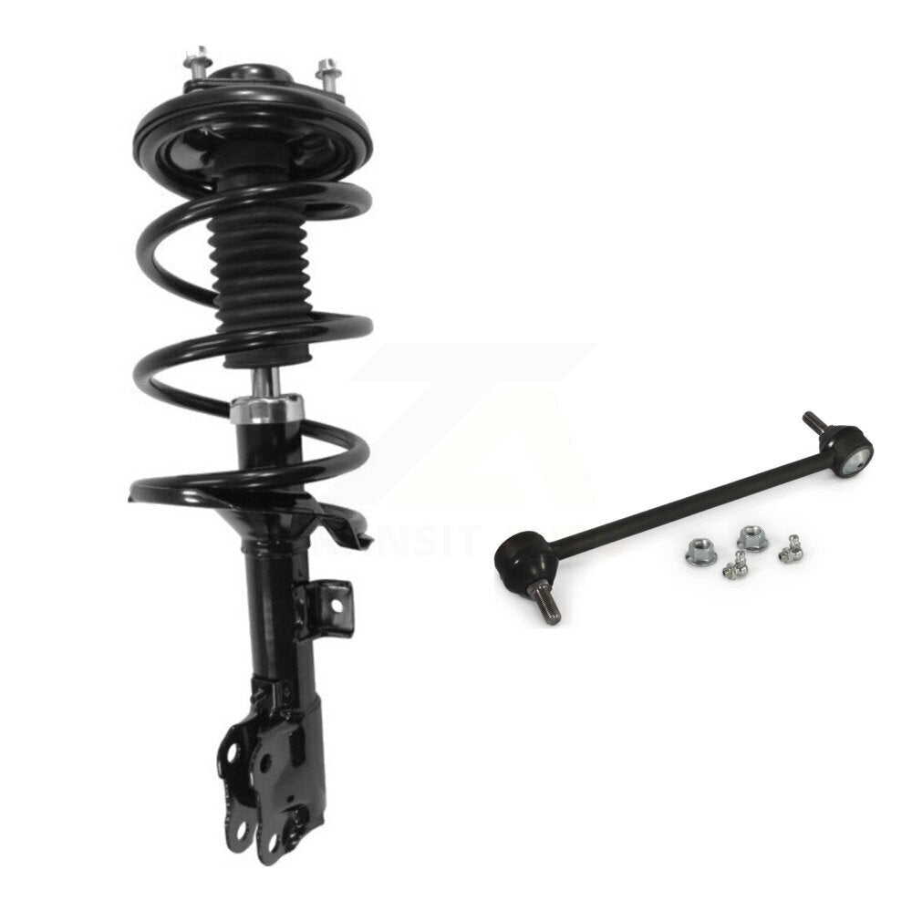 [Avant Gauche] Ensemble de jambe de suspension avec ressort hélicoïdal pour Mitsubishi Lancer KSS-104482