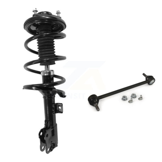 [Avant Gauche] Ensemble de jambe de suspension avec ressort hélicoïdal pour Mitsubishi Lancer KSS-104482