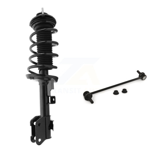 [Avant Gauche] Ensemble de jambe de suspension avec ressort hélicoïdal pour Honda Odyssey 2011-2012 Fits Up To Vin CB088499 KSS-104484