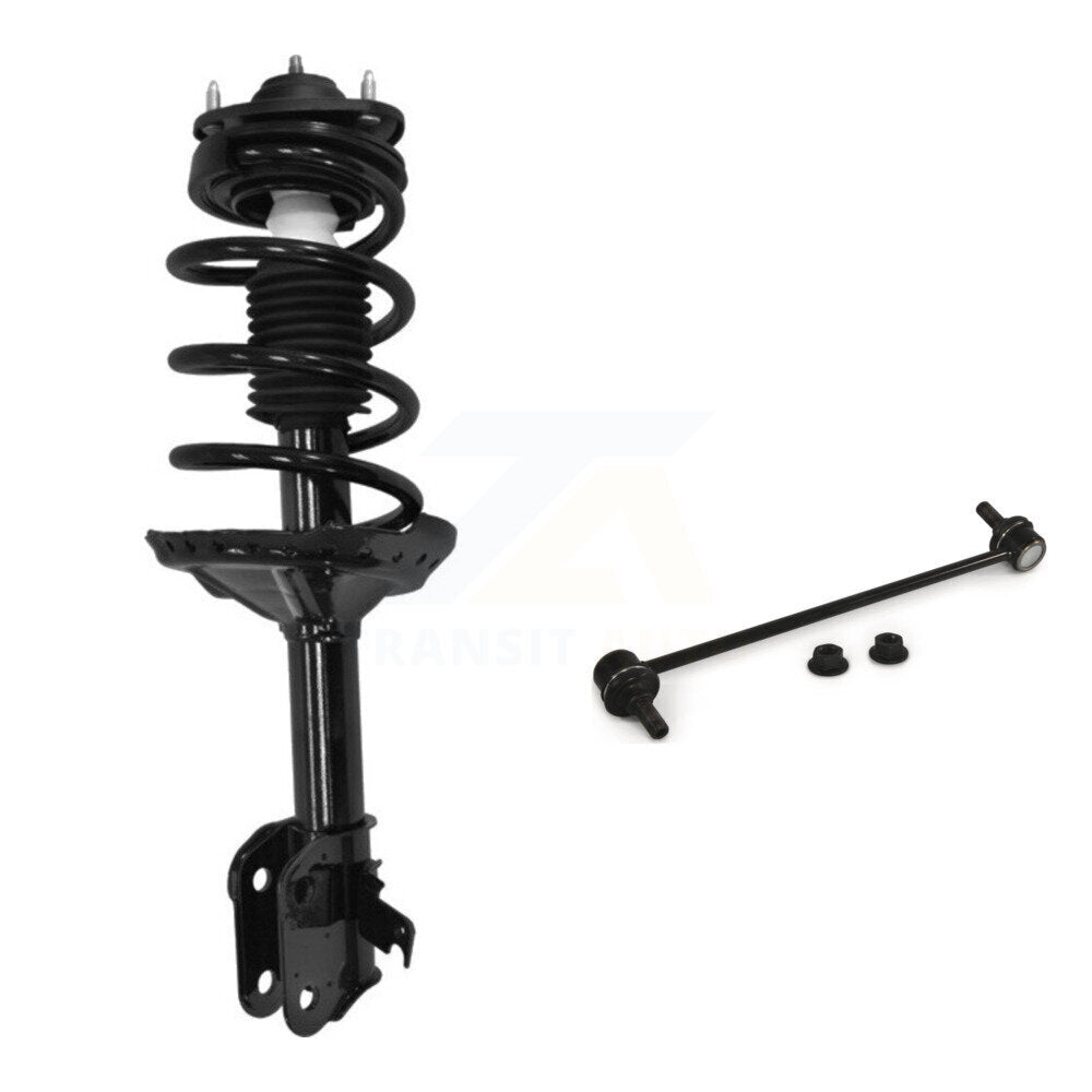 [Avant Gauche] Ensemble de jambe de suspension avec ressort hélicoïdal pour 2005-2007 Honda Odyssey KSS-104485
