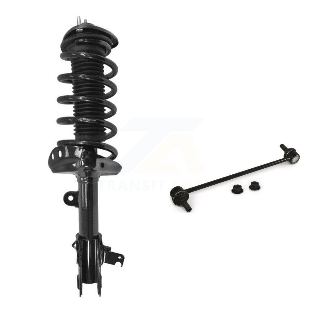 [Avant Gauche] Ensemble de jambe de suspension avec ressort hélicoïdal pour 2008-2010 Honda Odyssey KSS-104486