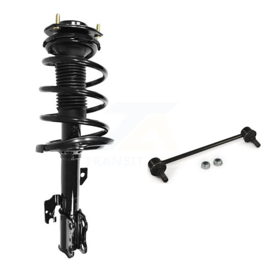 [Avant Gauche] Ensemble de jambe de suspension avec ressort hélicoïdal pour Toyota Camry KSS-104489