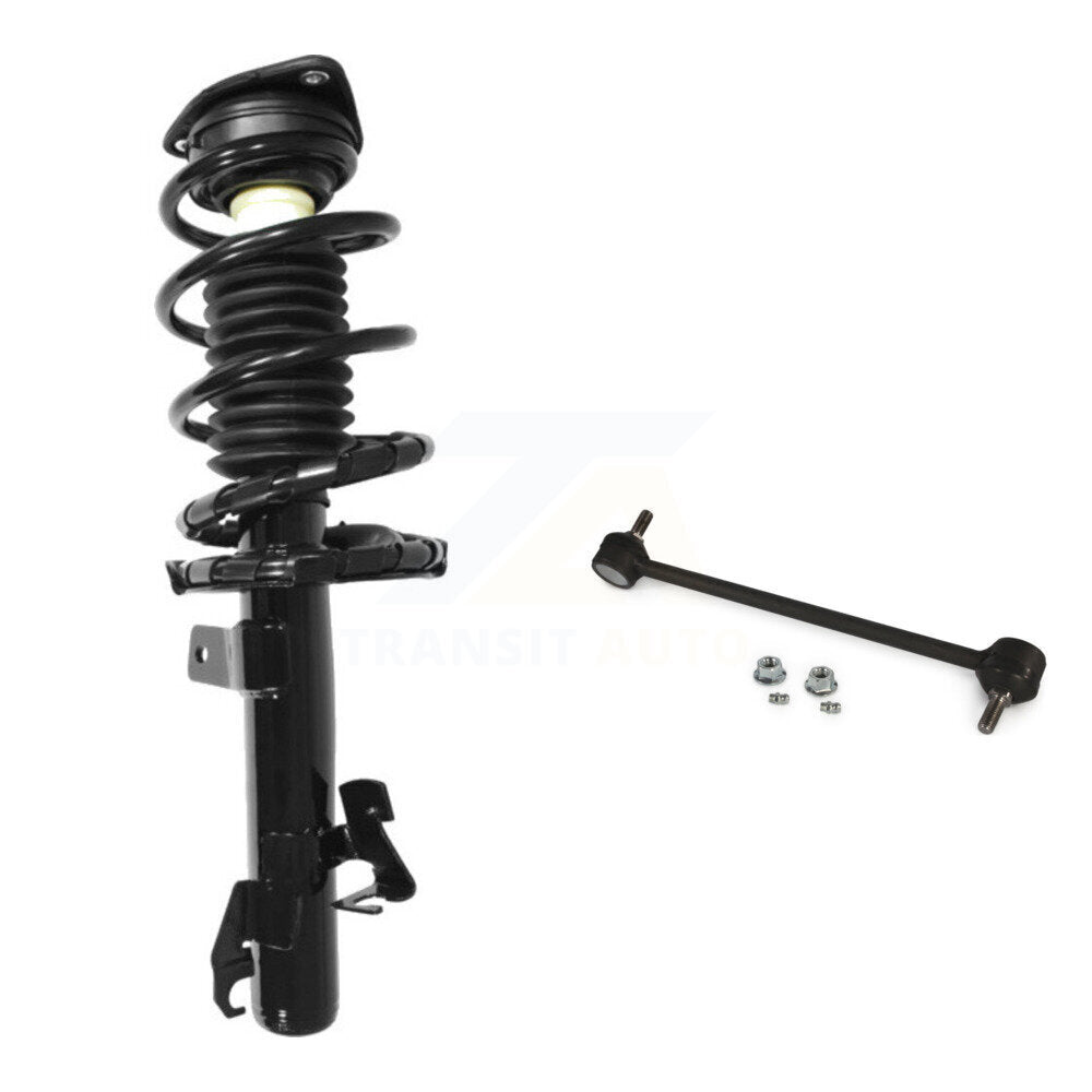 [Avant Gauche] Ensemble de jambe de suspension avec ressort hélicoïdal pour Mazda 3 Excludes MazdaSpeed Model KSS-104493