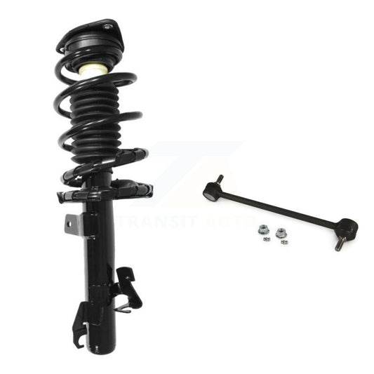 [Avant Gauche] Ensemble de jambe de suspension avec ressort hélicoïdal pour Mazda 3 Excludes MazdaSpeed Model KSS-104493