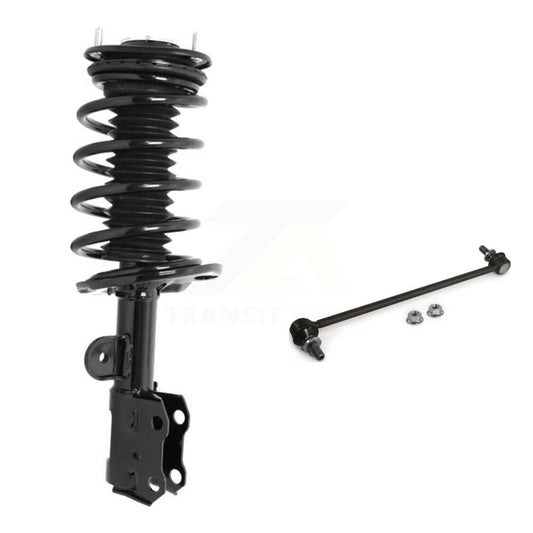 [Avant Gauche] Ensemble de jambe de suspension avec ressort hélicoïdal pour Toyota Prius Plug-In KSS-104496
