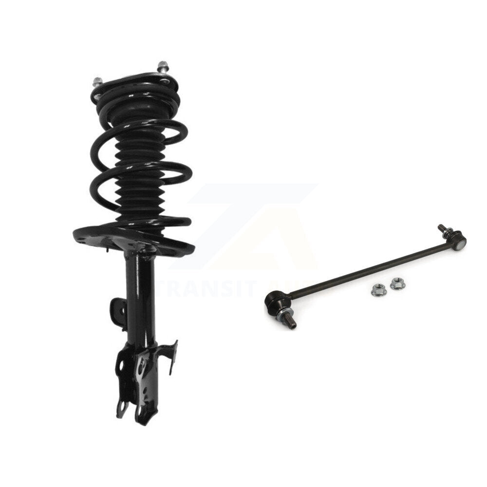 [Avant Gauche] Ensemble de jambe de suspension avec ressort hélicoïdal pour 2006-2012 Toyota RAV4 Without Sport Package KSS-104497