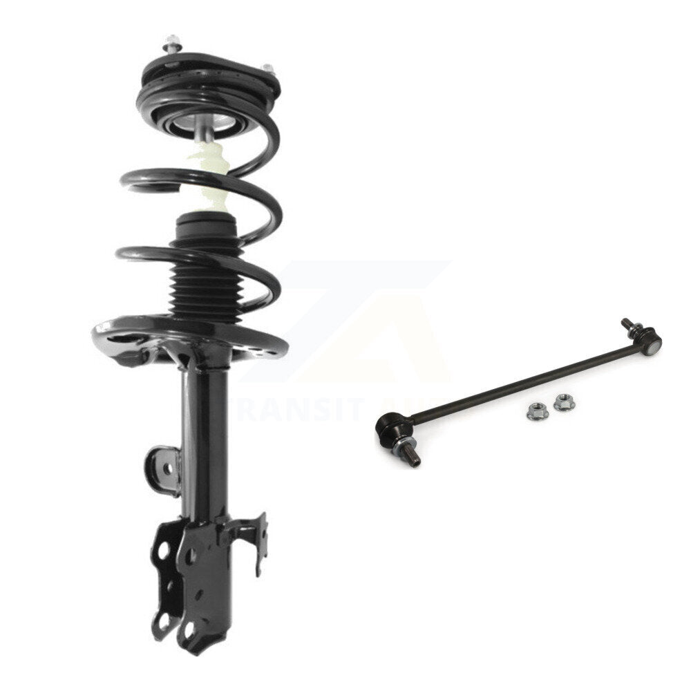 [Avant Gauche] Ensemble de jambe de suspension avec ressort hélicoïdal pour 2013-2018 Toyota RAV4 Excludes Sport Package KSS-104498