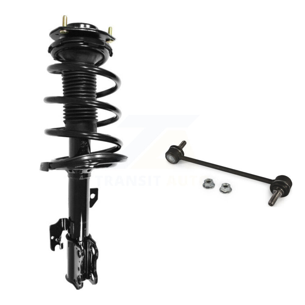 [Avant Gauche] Ensemble de jambe de suspension avec ressort hélicoïdal pour 2006-2012 Toyota Avalon KSS-104501