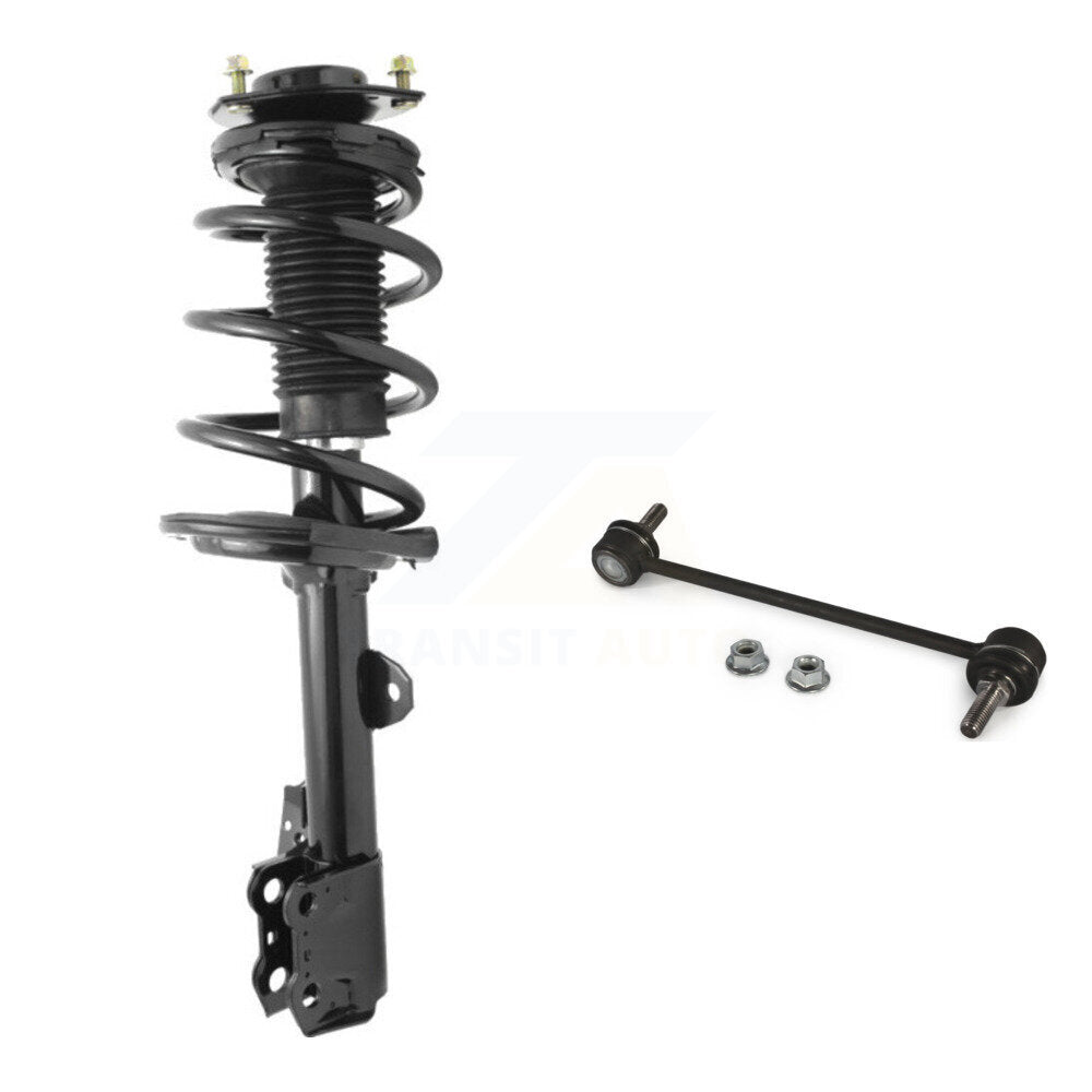 [Avant Gauche] Ensemble de jambe de suspension avec ressort hélicoïdal pour 2009-2016 Toyota Venza KSS-104503