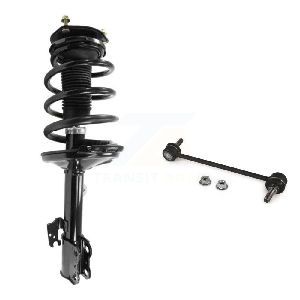 [Avant Gauche] Ensemble de jambe de suspension avec ressort hélicoïdal pour Lexus RX350 RX330 RX400h AWD KSS-104505