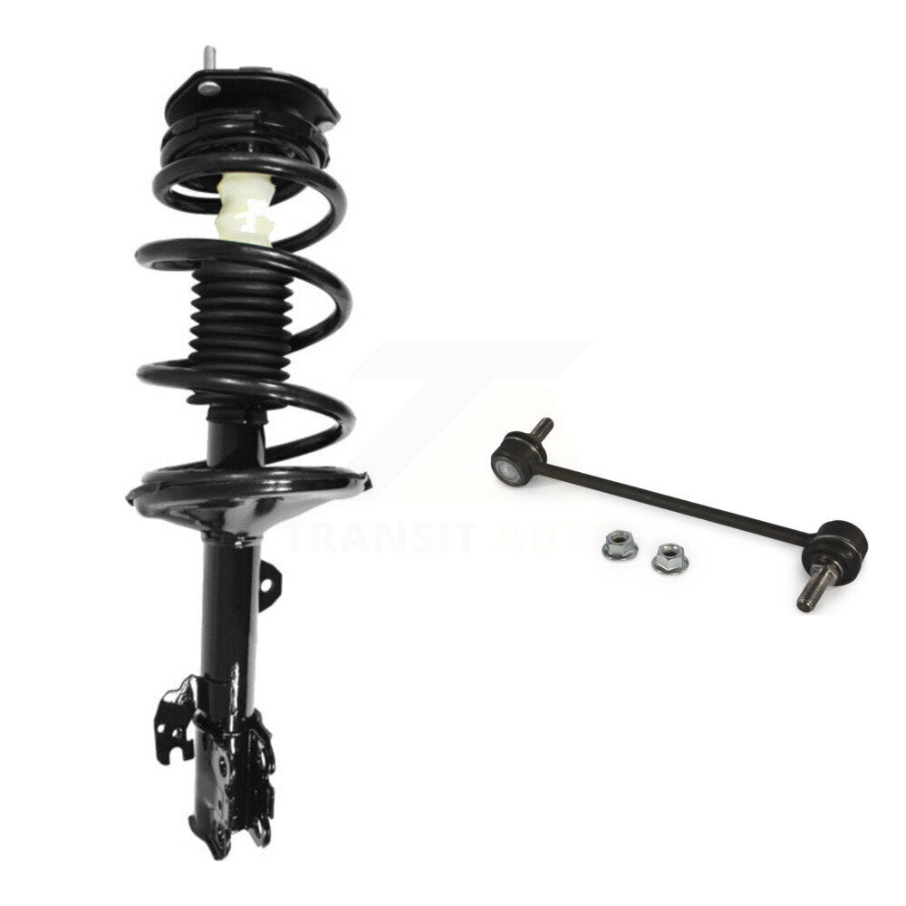 [Avant Gauche] Ensemble de jambe de suspension avec ressort hélicoïdal pour Toyota Highlander KSS-104508