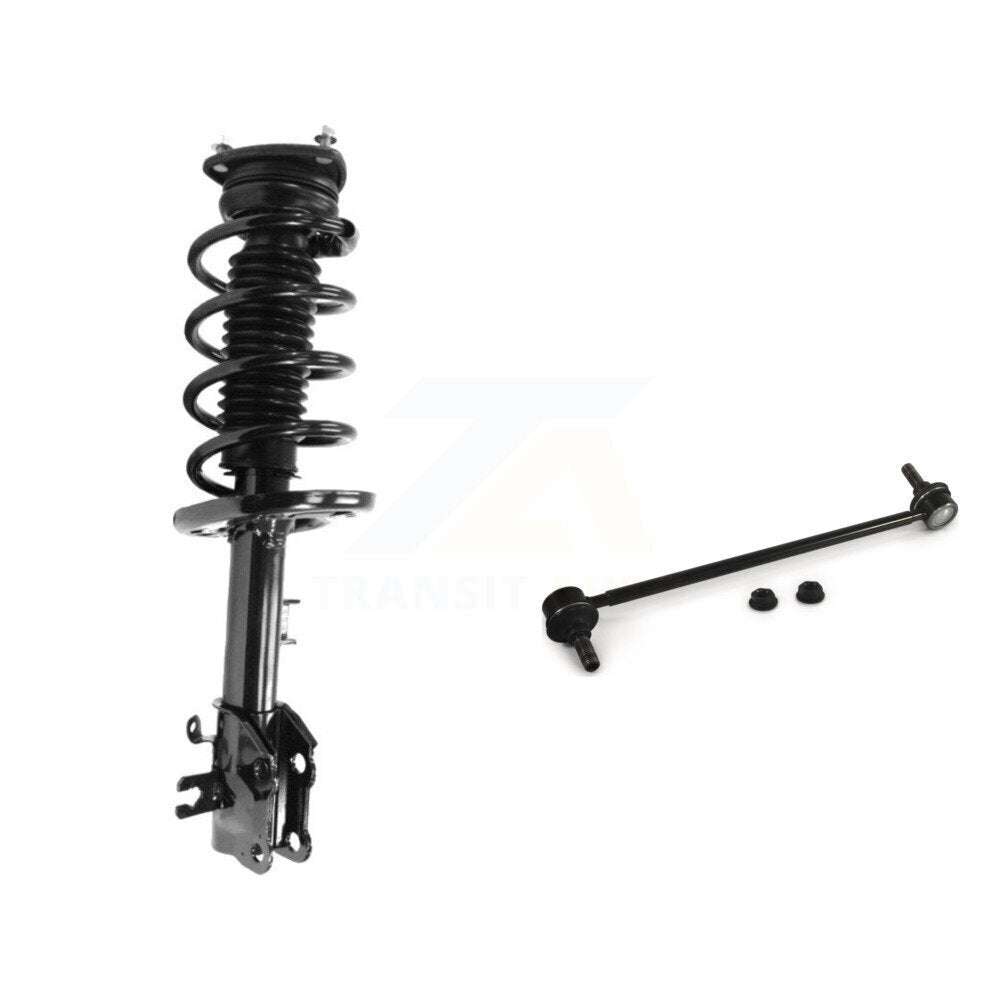 [Avant Gauche] Ensemble de jambe de suspension avec ressort hélicoïdal pour 13-16 Mazda CX-5 FWD Excludes All Wheel Drive KSS-104513