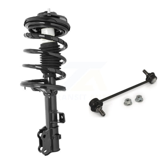 [Avant Gauche] Ensemble de jambe de suspension avec ressort hélicoïdal pour Kia Rondo Optima Magentis KSS-104516