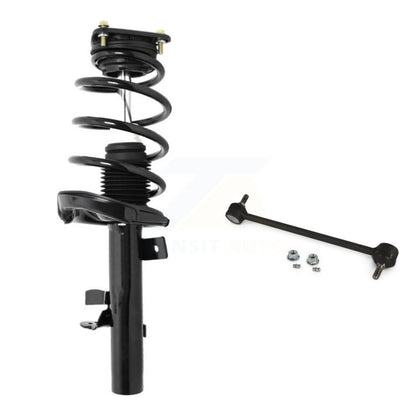 [Avant Gauche] Ensemble de jambe de suspension avec ressort hélicoïdal pour 12-18 Ford Focus Excludes Electric Engine Turbo KSS-104517
