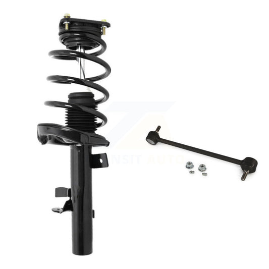 [Avant Gauche] Ensemble de jambe de suspension avec ressort hélicoïdal pour 12-18 Ford Focus Excludes Electric Engine Turbo KSS-104517