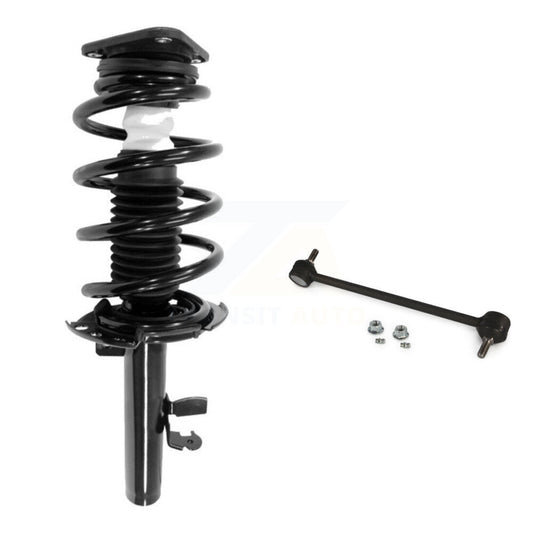 [Avant Gauche] Ensemble de jambe de suspension avec ressort hélicoïdal pour 2014-2022 Ford Transit Connect KSS-104519