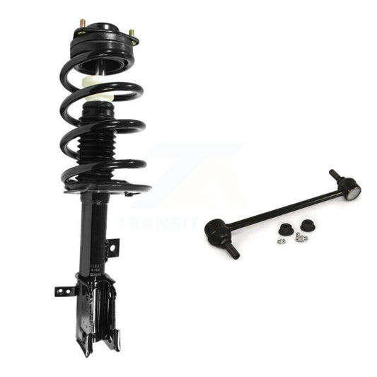 [Avant Gauche] Ensemble de jambe de suspension avec ressort hélicoïdal pour Dodge Journey Excludes 4 Cylinder Engine KSS-104532