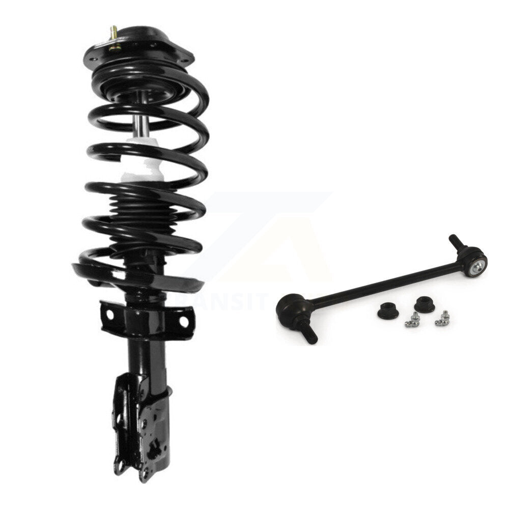 [Avant Gauche] Ensemble de jambe de suspension avec ressort hélicoïdal pour Pontiac G5 Pursuit KSS-104539