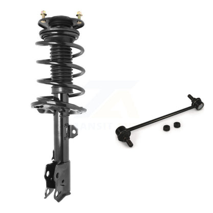 [Avant Gauche] Ensemble de jambe de suspension avec ressort hélicoïdal pour Toyota Corolla KSS-104543