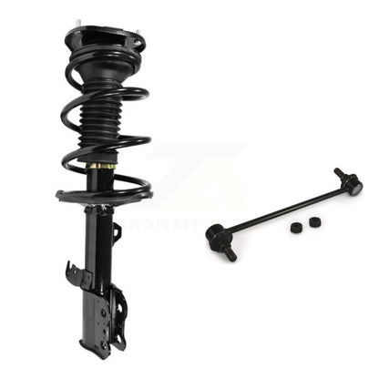 [Avant Gauche] Ensemble de jambe de suspension avec ressort hélicoïdal pour 2003-2008 Toyota Corolla KSS-104545