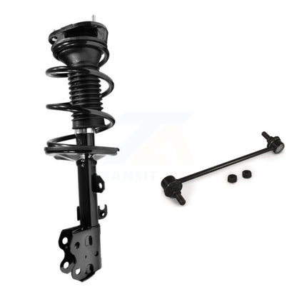 [Avant Gauche] Ensemble de jambe de suspension avec ressort hélicoïdal pour 2004-2009 Toyota Prius KSS-104546