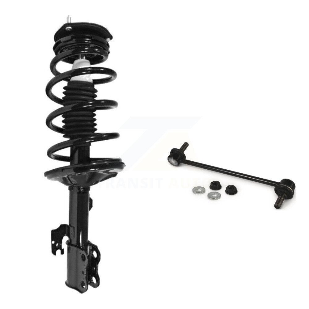 [Avant Gauche] Ensemble de jambe de suspension avec ressort hélicoïdal pour 2004-2006 Toyota Sienna 7 Passenger Only KSS-104547