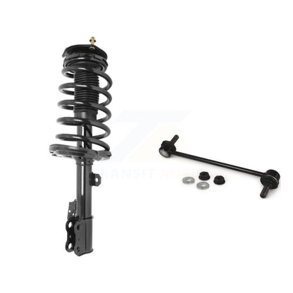 [Avant Gauche] Ensemble de jambe de suspension avec ressort hélicoïdal pour 05-10 Toyota Sienna FWD AWD 8 Passenger Only KSS-104548