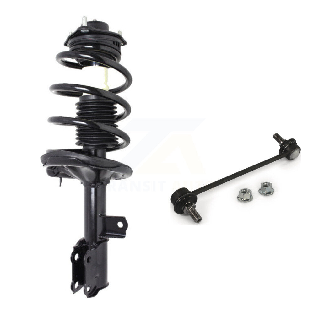 [Avant Gauche] Ensemble de jambe de suspension avec ressort hélicoïdal pour Kia Forte Koup Forte5 KSS-104553