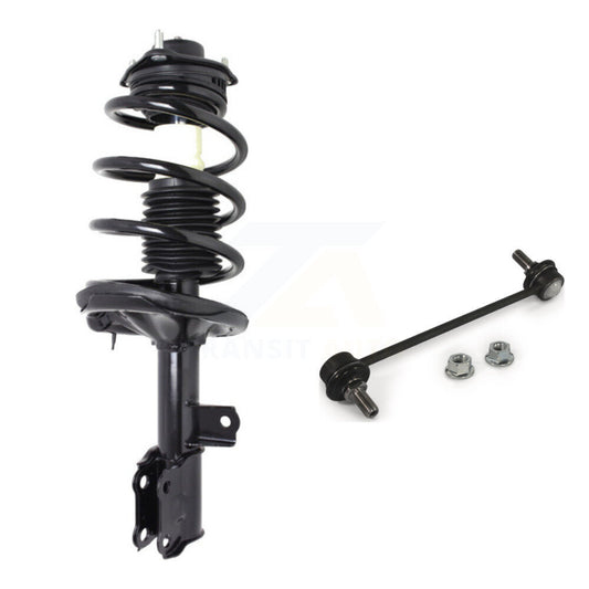 [Avant Gauche] Ensemble de jambe de suspension avec ressort hélicoïdal pour Kia Forte Koup Forte5 KSS-104553