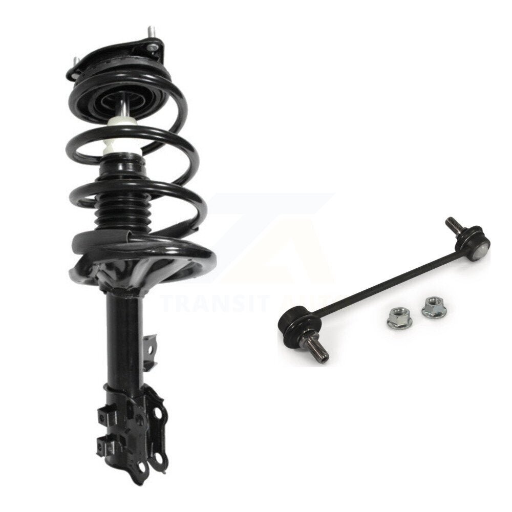 [Avant Gauche] Ensemble de jambe de suspension avec ressort hélicoïdal pour 2007-2010 Hyundai Elantra KSS-104554